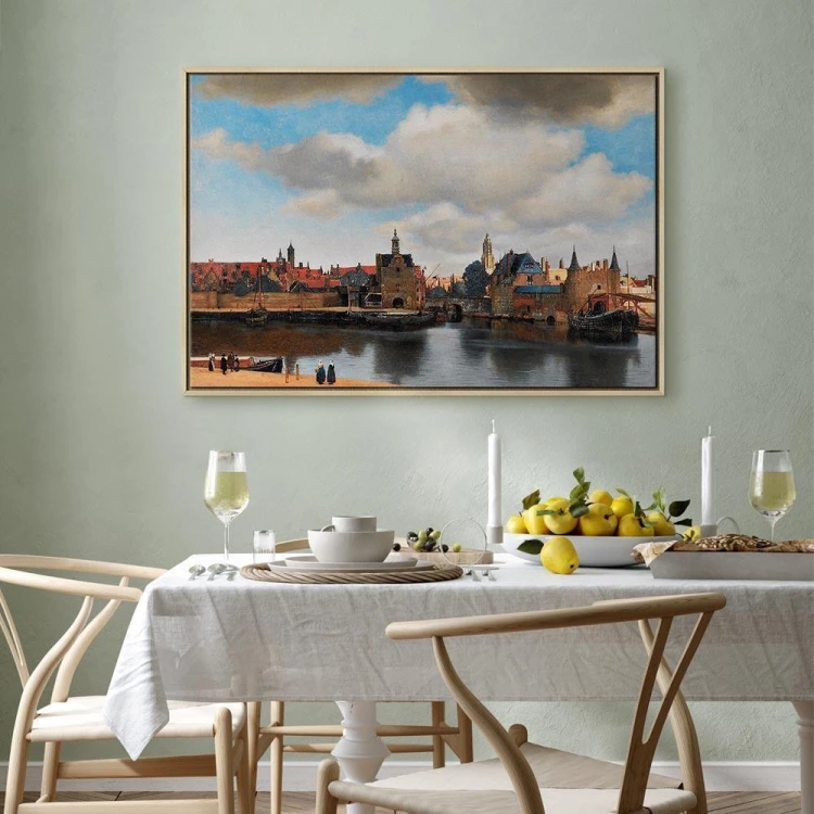 Obraz - Jan Vermeer – Widok Delft