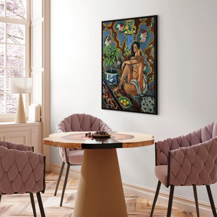 Obraz - Henri Matisse – Figura dekoracyjna na tle ozdobnym