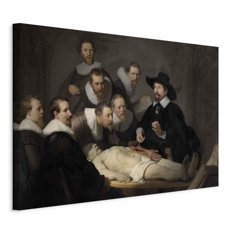 Obraz - Rembrandt – Lekcja anatomii doktora Tulpa
