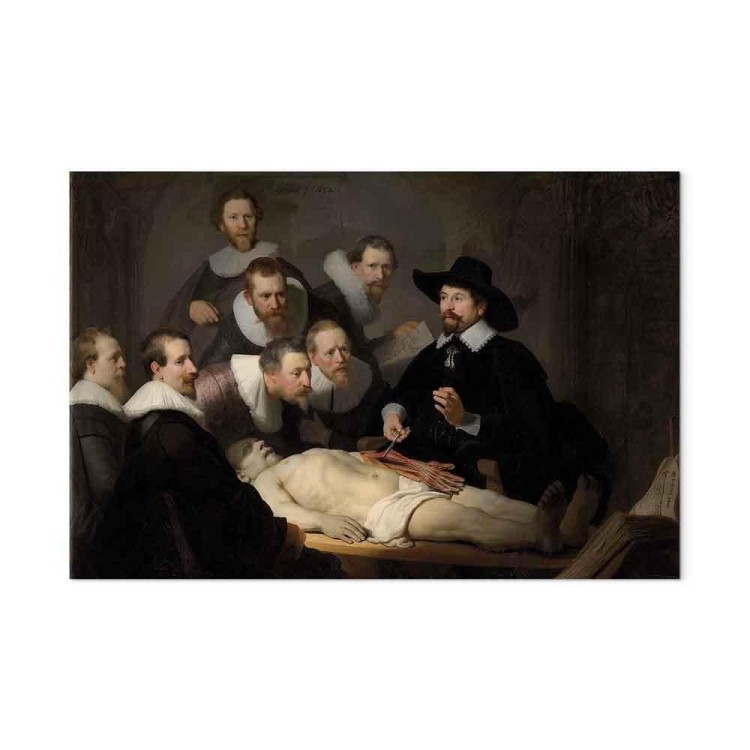 Obraz - Rembrandt – Lekcja anatomii doktora Tulpa