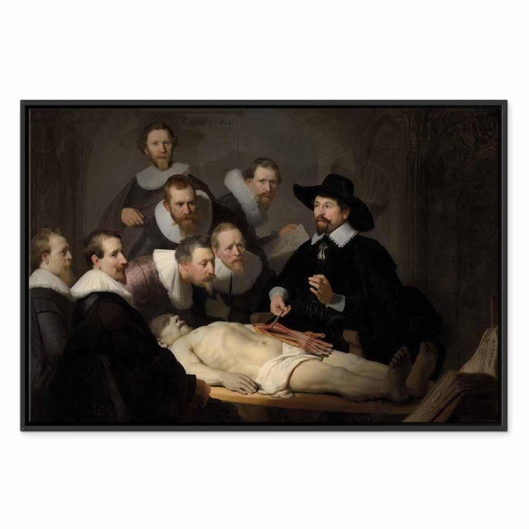 Obraz - Rembrandt – Lekcja anatomii doktora Tulpa