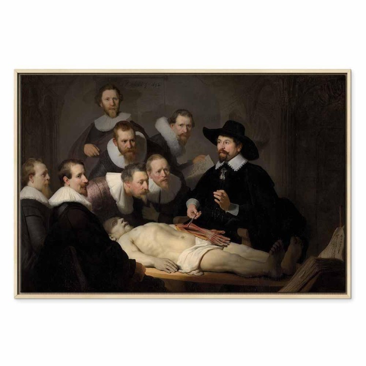Obraz - Rembrandt – Lekcja anatomii doktora Tulpa