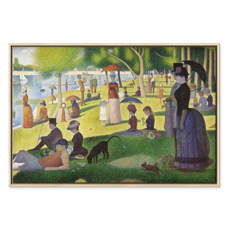 Obraz - Georges Seurat – Niedzielne popołudnie na wyspie Grande Jatte