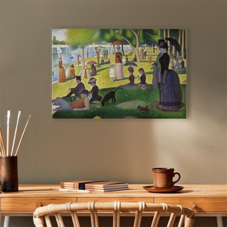 Obraz - Georges Seurat – Niedzielne popołudnie na wyspie Grande Jatte