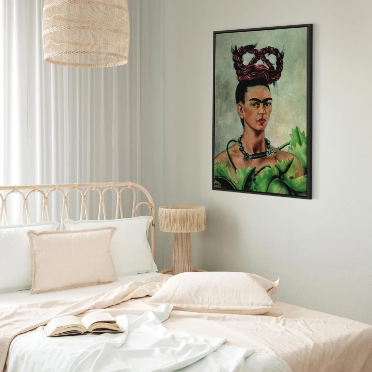 Obraz - Frida Kahlo – Autoportret z warkoczem