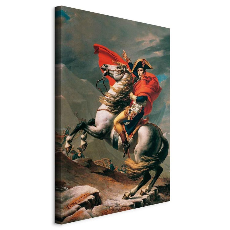 Obraz - Jacques-Louis David – Napoleon przekraczający Alpy