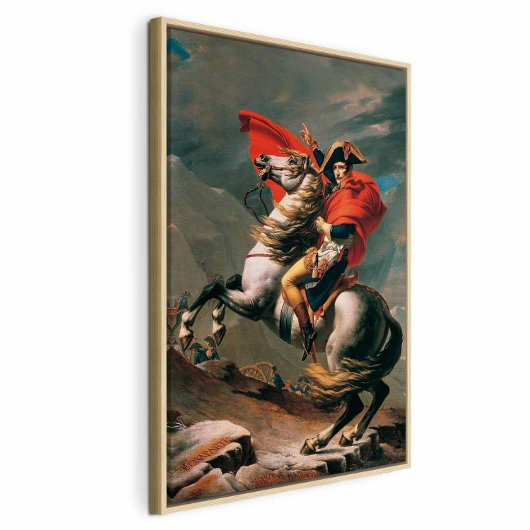 Obraz - Jacques-Louis David – Napoleon przekraczający Alpy