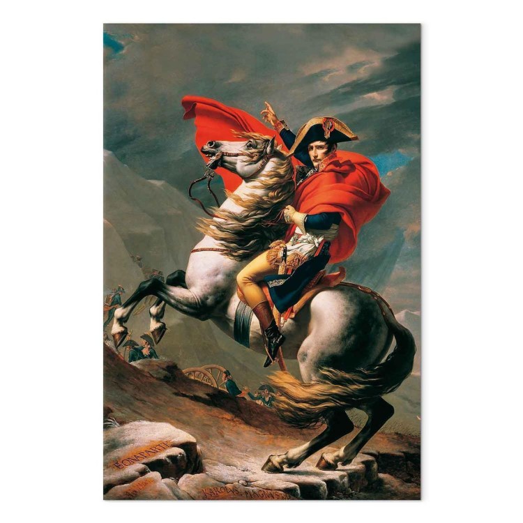 Obraz - Jacques-Louis David – Napoleon przekraczający Alpy