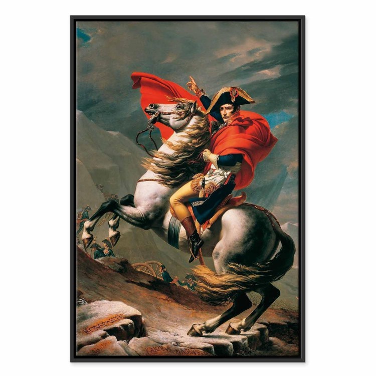 Obraz - Jacques-Louis David – Napoleon przekraczający Alpy