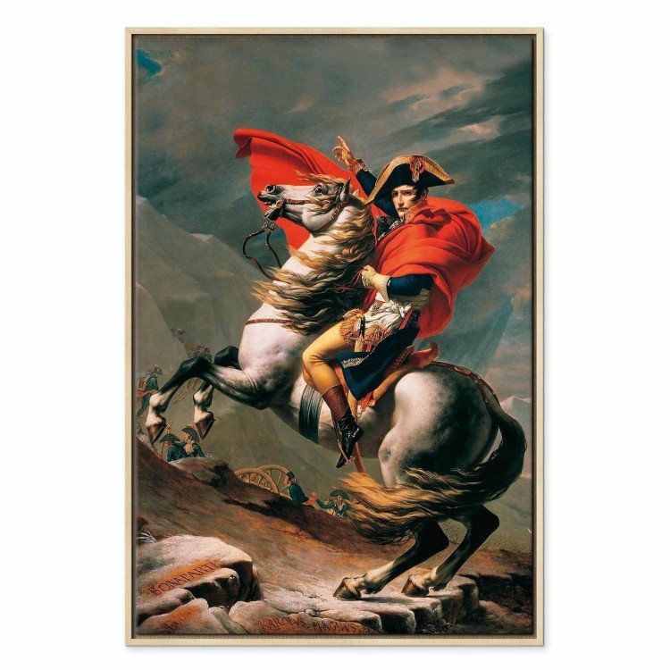 Obraz - Jacques-Louis David – Napoleon przekraczający Alpy