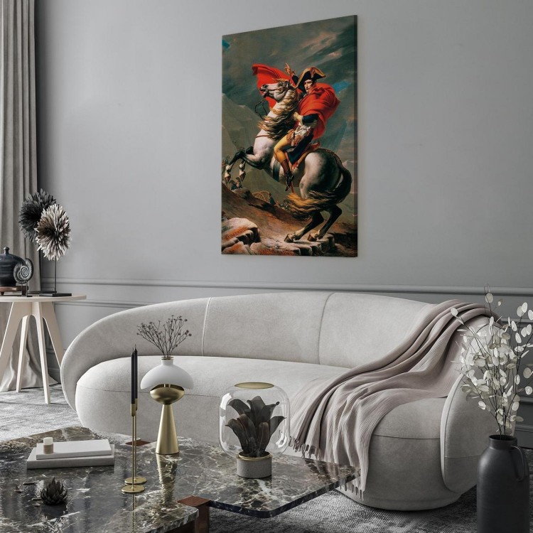 Obraz - Jacques-Louis David – Napoleon przekraczający Alpy