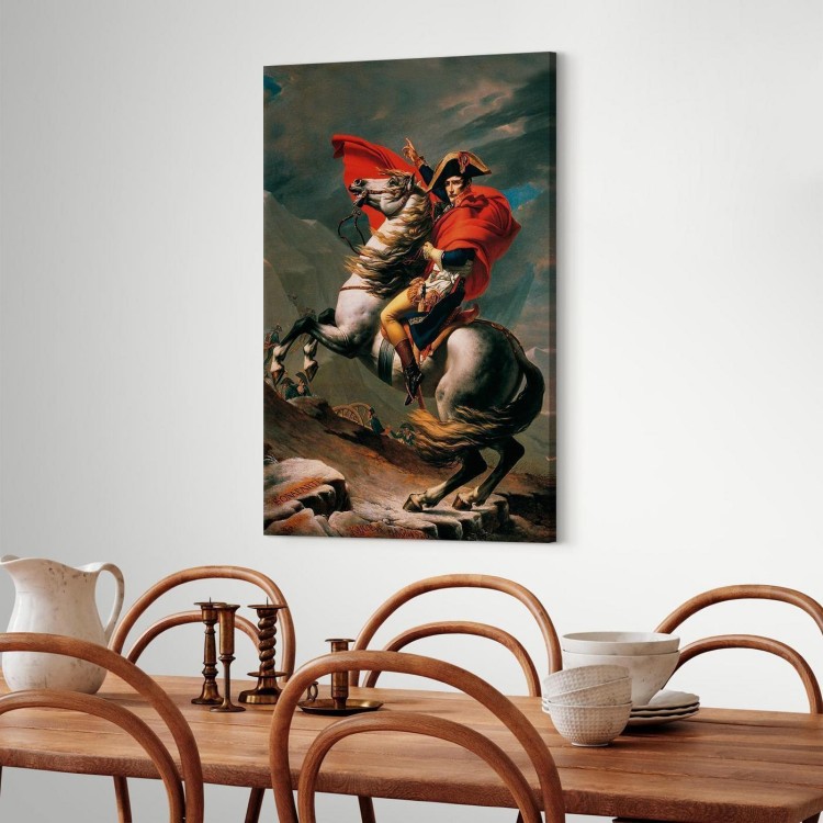 Obraz - Jacques-Louis David – Napoleon przekraczający Alpy