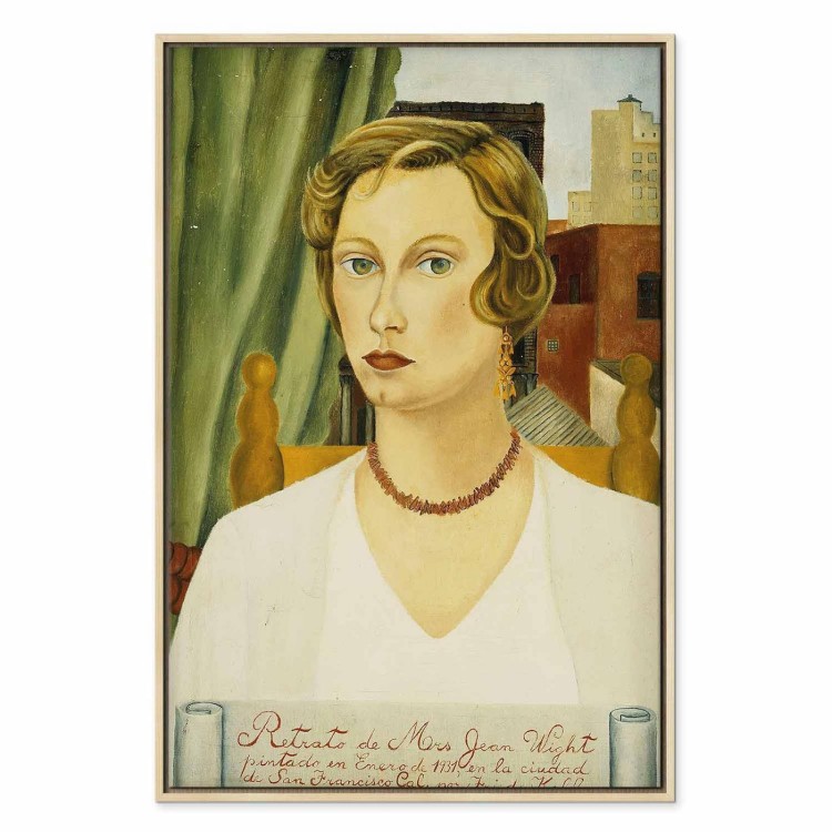 Obraz - Frida Kahlo – Portret pani Jean Wight