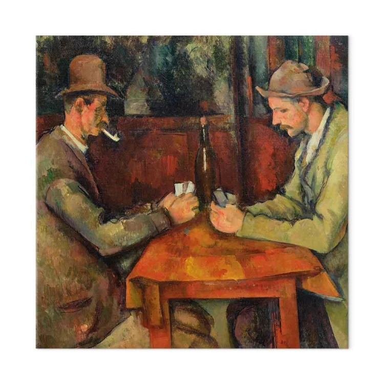 Obraz - Paul Cézanne – Grający w karty