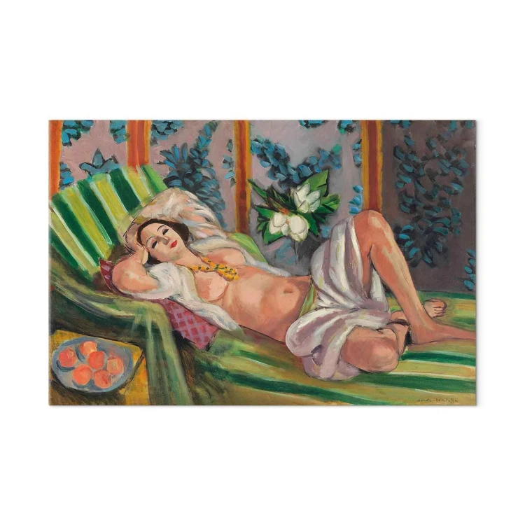 Obraz - Henri Matisse – Leżąca odaliska z magnoliami