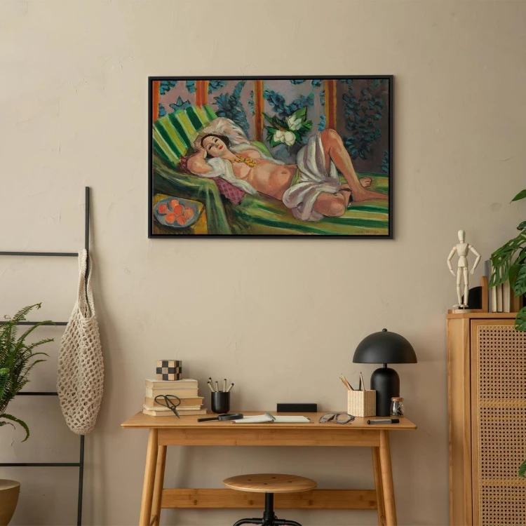Obraz - Henri Matisse – Leżąca odaliska z magnoliami
