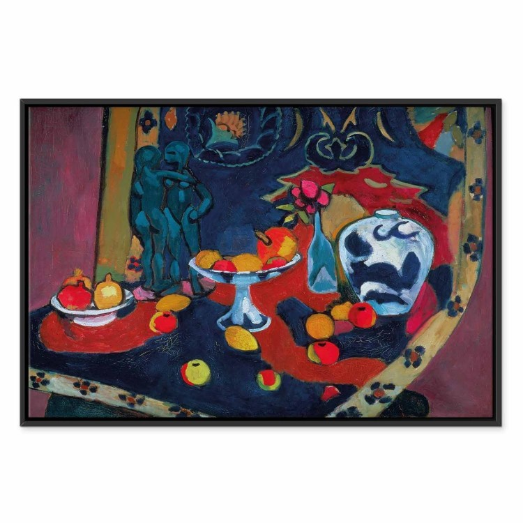 Obraz - Henri Matisse – Martwa natura z owocami i posągiem z brązu
