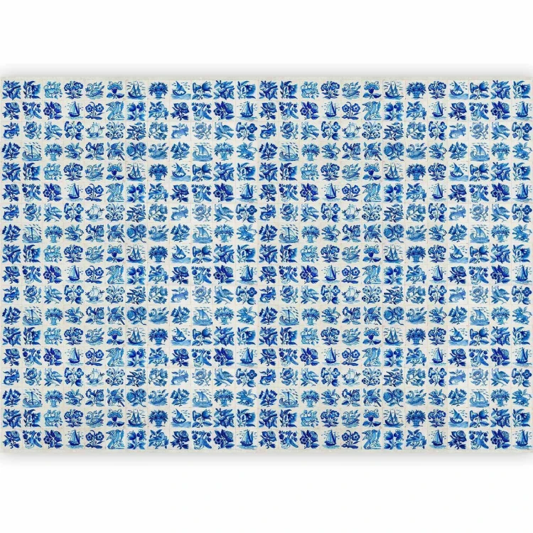 Fototapeta - Płytki azulejos - tradycyjne ceramiczne portugalskie kafle