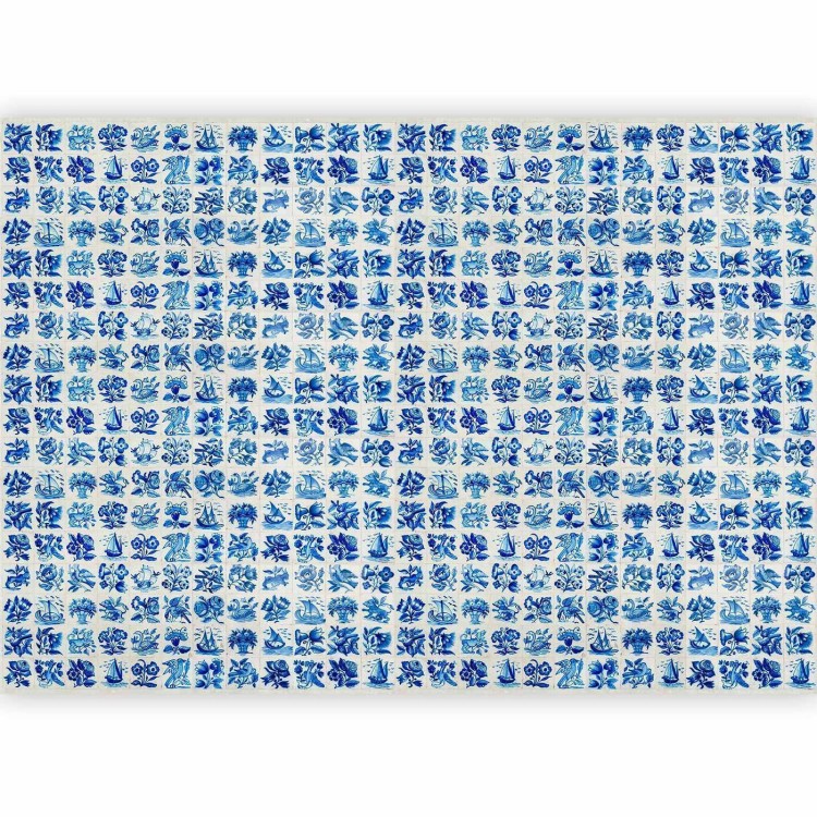 Fototapeta - Płytki azulejos - tradycyjne ceramiczne portugalskie kafle