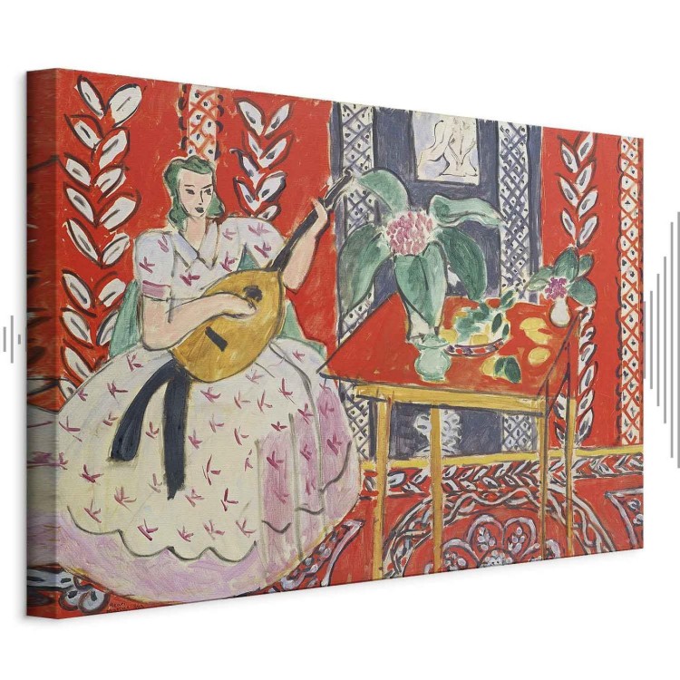 Obraz - Henri Matisse – Lutnia
