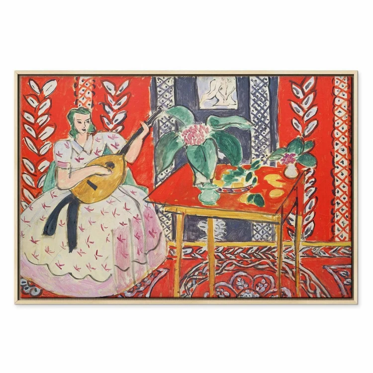 Obraz - Henri Matisse – Lutnia