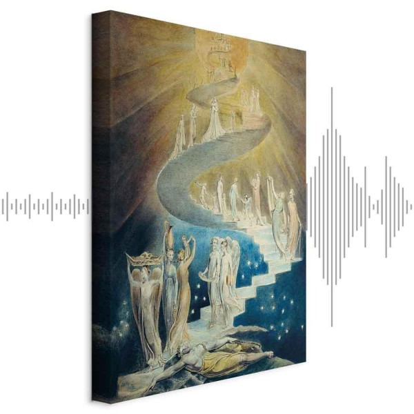 Obraz - William Blake – Drabina Jakubowa