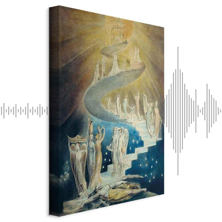 Obraz - William Blake – Drabina Jakubowa