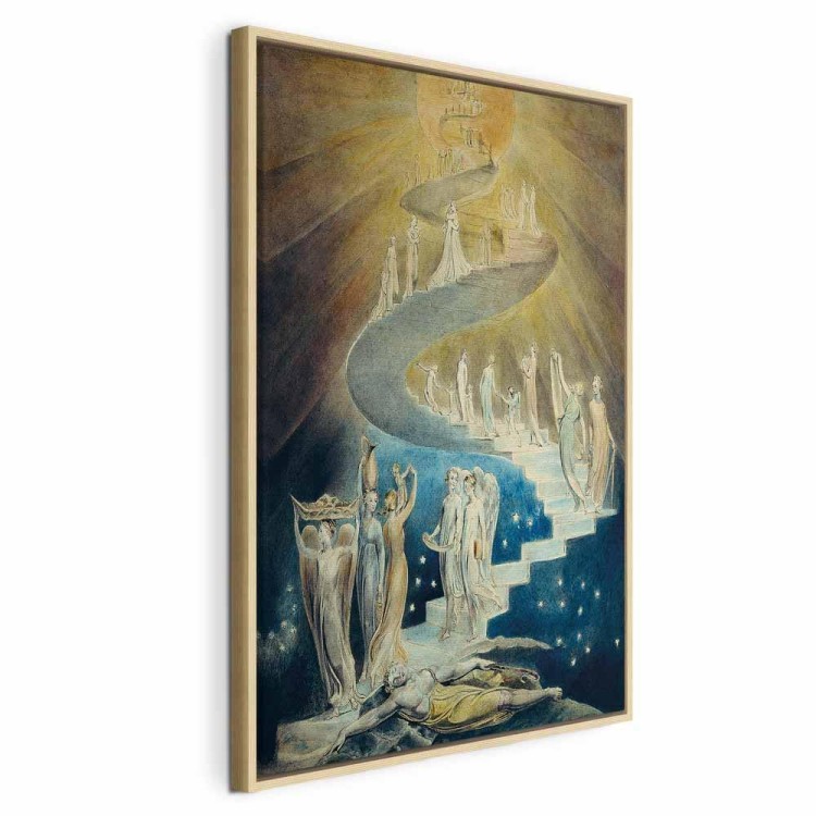 Obraz - William Blake – Drabina Jakubowa