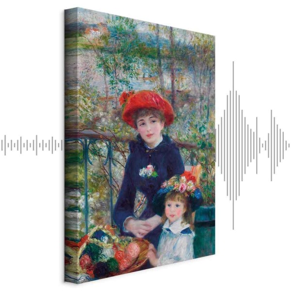 Obraz - Pierre-Auguste Renoir – Dwie siostry na tarasie