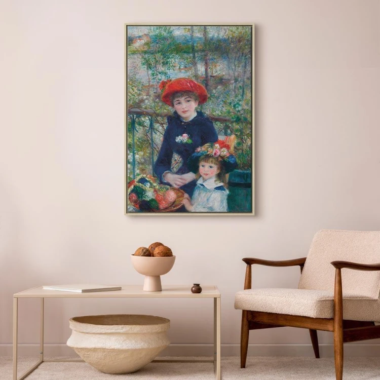 Obraz - Pierre-Auguste Renoir – Dwie siostry na tarasie