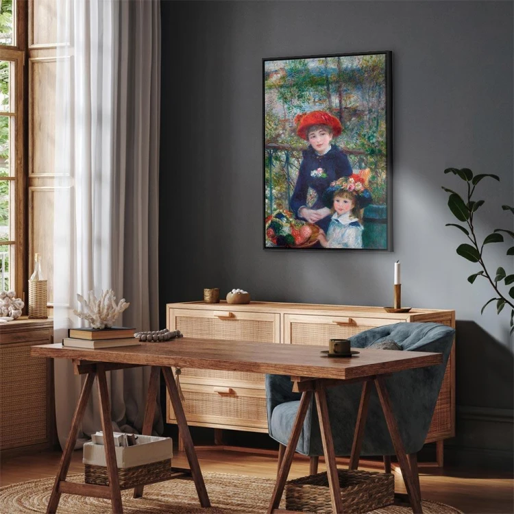 Obraz - Pierre-Auguste Renoir – Dwie siostry na tarasie