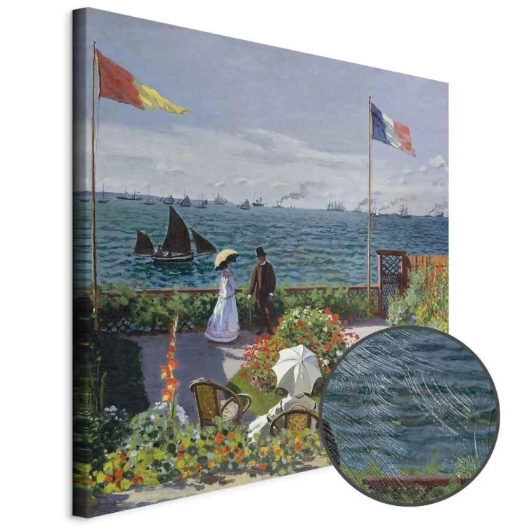 Obraz - Claude Monet – Taras w Sainte-Adresse