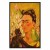 Obraz - Frida Kahlo – Autoportret z małpą i papugą