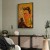 Obraz - Frida Kahlo – Autoportret z małpą i papugą