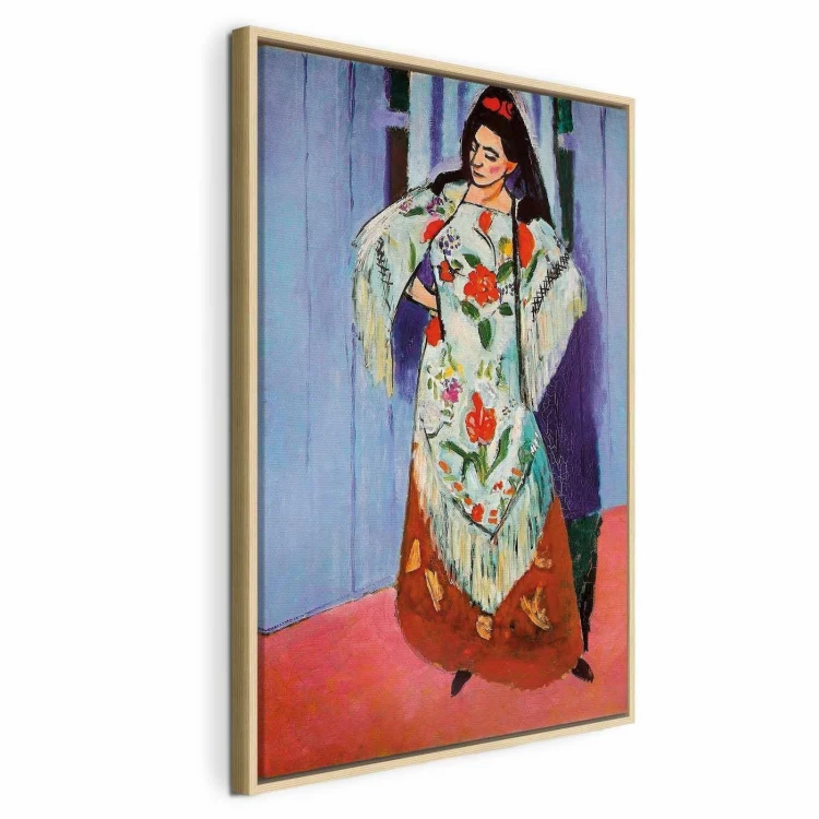 Obraz - Henri Matisse – Madame Matisse z szalem Manila