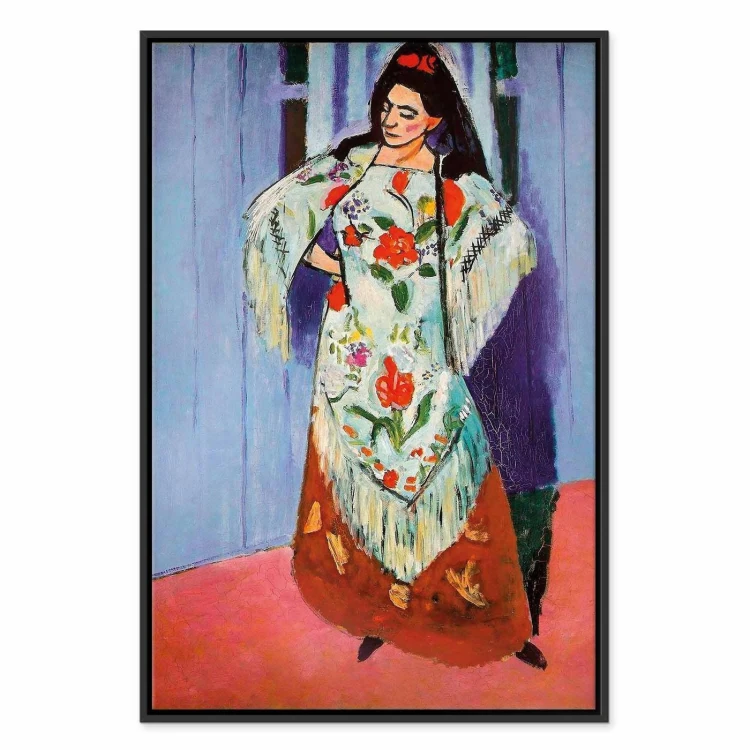 Obraz - Henri Matisse – Madame Matisse z szalem Manila