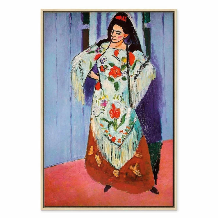 Obraz - Henri Matisse – Madame Matisse z szalem Manila