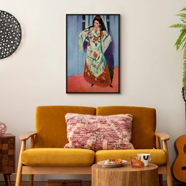 Obraz - Henri Matisse – Madame Matisse z szalem Manila