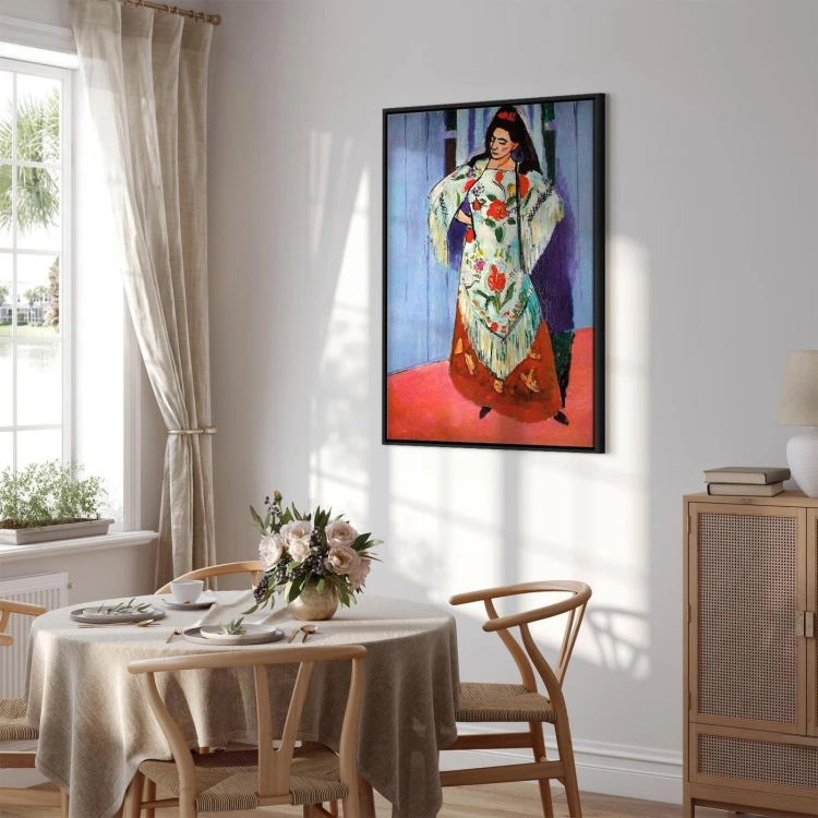 Obraz - Henri Matisse – Madame Matisse z szalem Manila