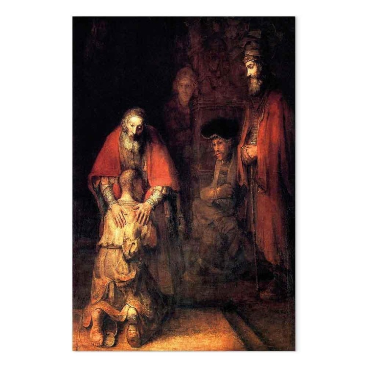 Obraz - Rembrandt – Powrót syna marnotrawnego
