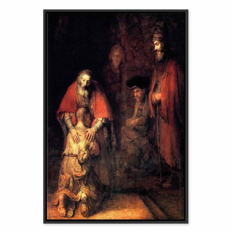 Obraz - Rembrandt – Powrót syna marnotrawnego