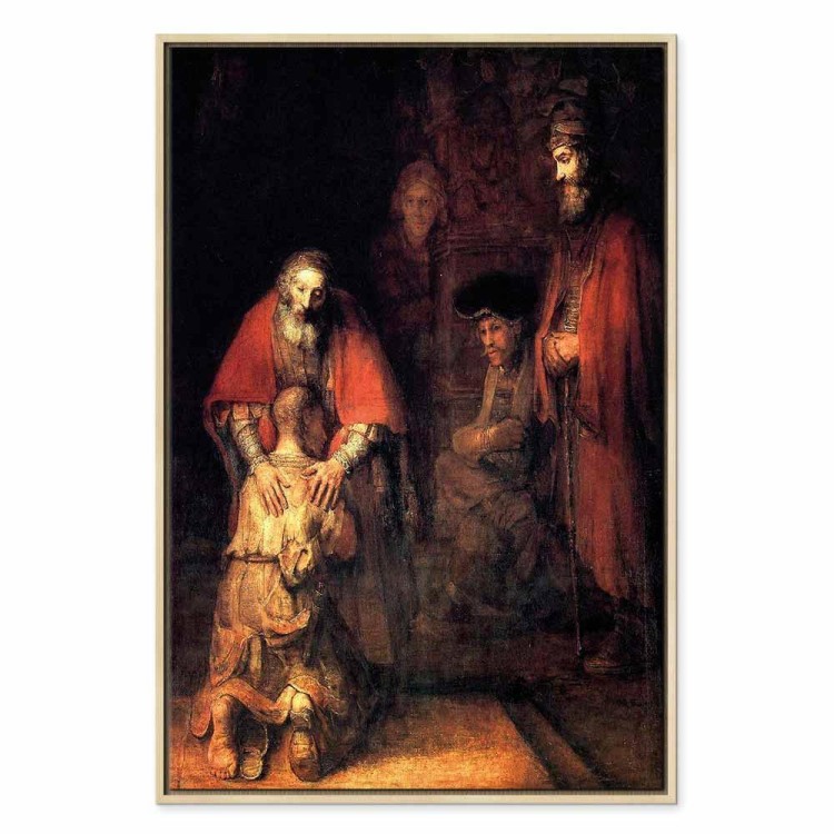 Obraz - Rembrandt – Powrót syna marnotrawnego