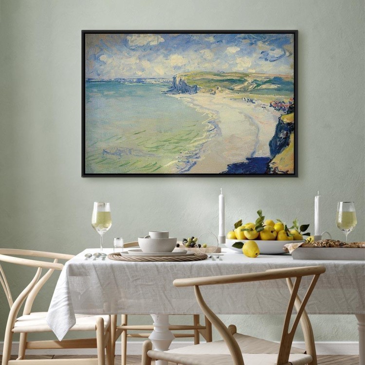 Obraz - Claude Monet – Plaża w Pourville