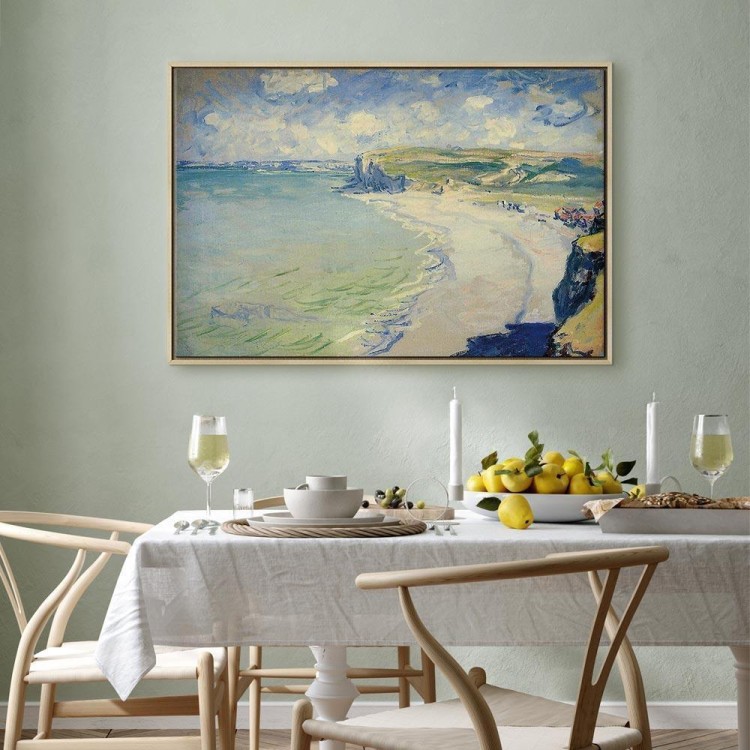 Obraz - Claude Monet – Plaża w Pourville