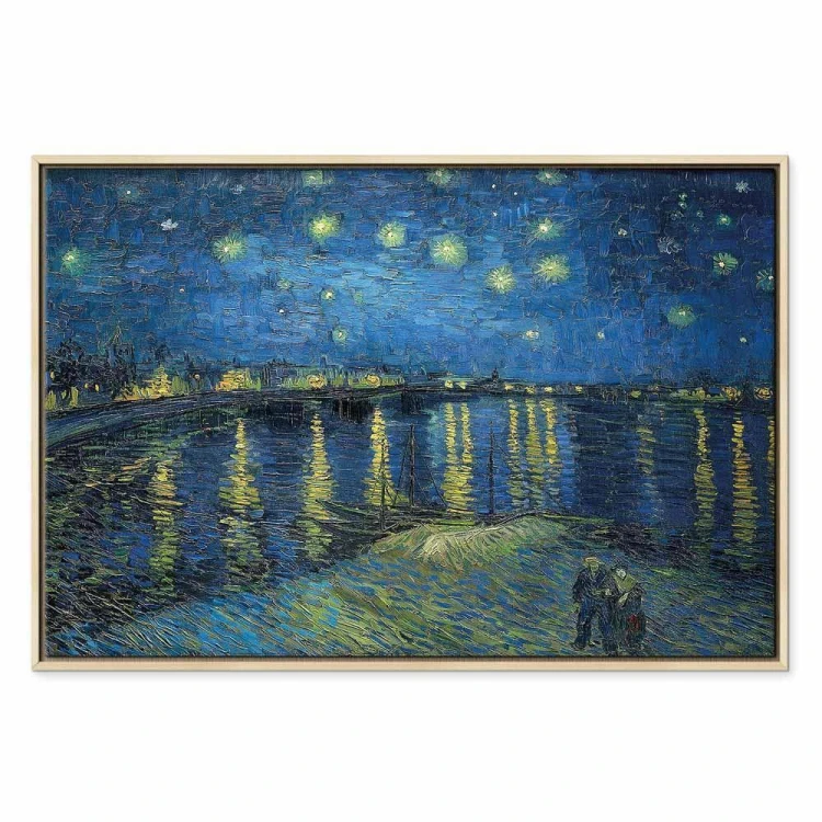 Obraz - Vincent van Gogh – Gwieździsta noc nad Rodanem