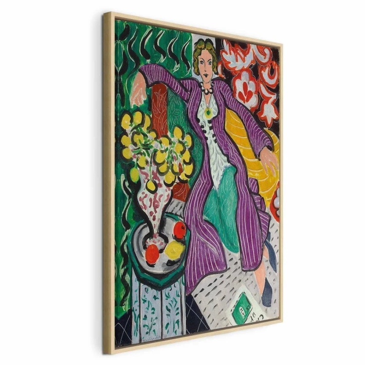 Obraz - Henri Matisse – Kobieta w fioletowym płaszczu