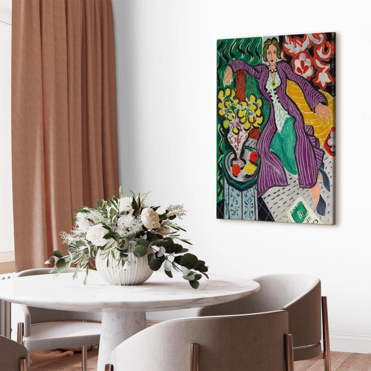Obraz - Henri Matisse – Kobieta w fioletowym płaszczu