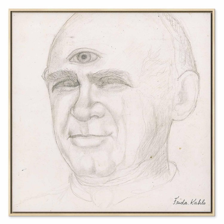Obraz - Frida Kahlo – Portret Nacho Aguirre
