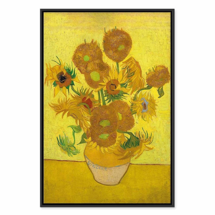 Obraz - Vincent van Gogh – Martwa natura: wazon z piętnastoma słonecznikami