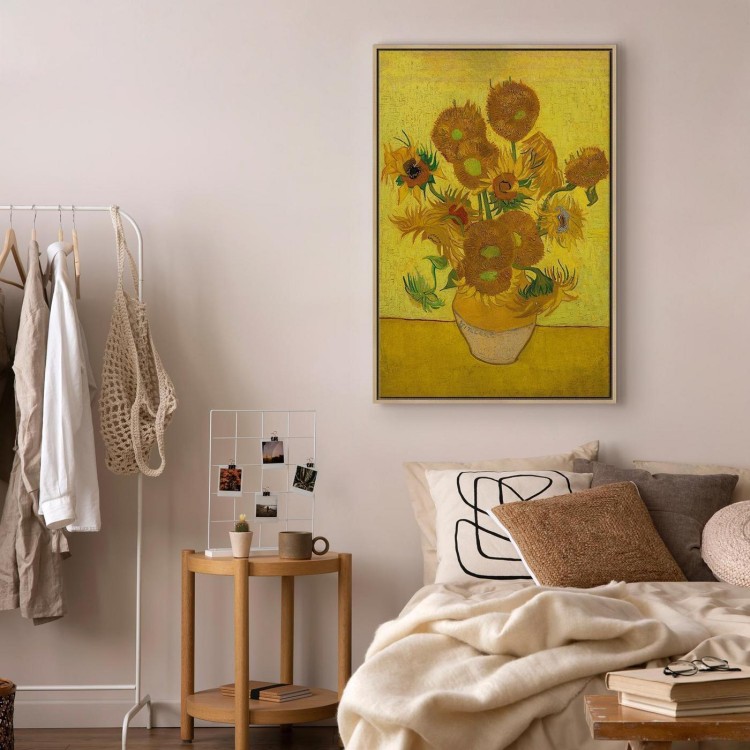 Obraz - Vincent van Gogh – Martwa natura: wazon z piętnastoma słonecznikami